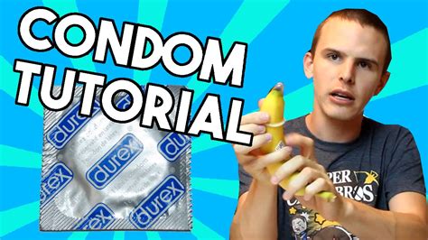 how to put on a condom youtube